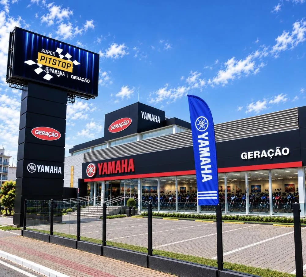 TEM MOTO? CONCESSIONÁRIA OFERECE TROCA DE ÓLEO DE GRAÇA NESTE SÁBADO, INDEPENDENTEMENTE DA MARCA!